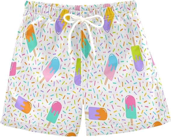 Color Pop Ice Cream Popsicle Toddler Swimsuit