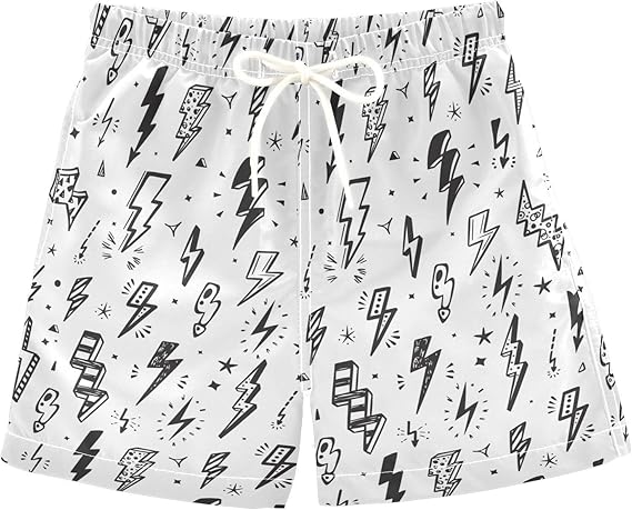 Electric Lightning Toddler Swim Trunks