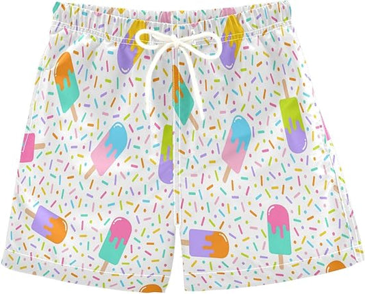 Color Pop Ice Cream Popsicle Toddler Swimsuit