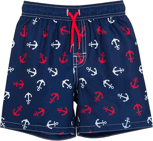 Anchor Printed Toddler Boys' Swim Trunks