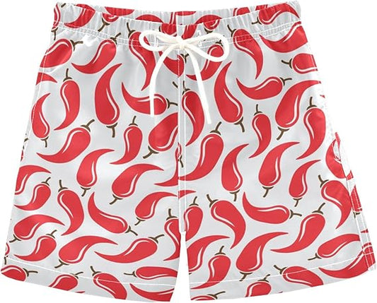 Spicy Fun Chili Pepper Toddler Swimsuit