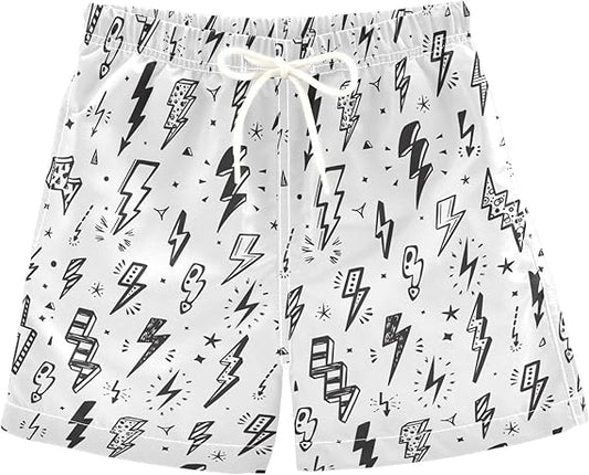 Electric Lightning Toddler Swim Trunks
